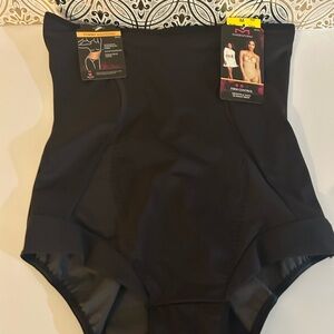 Maidenform Firm Control Hi-Waist Brief - Black. Medium Fits women 8-10